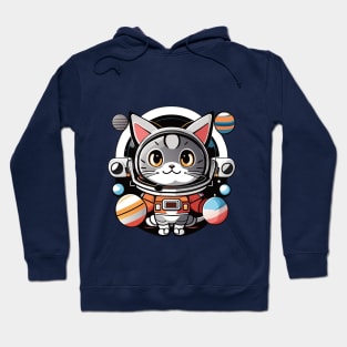 Cosmic Cat: Scottish Gray's Space Adventures Hoodie